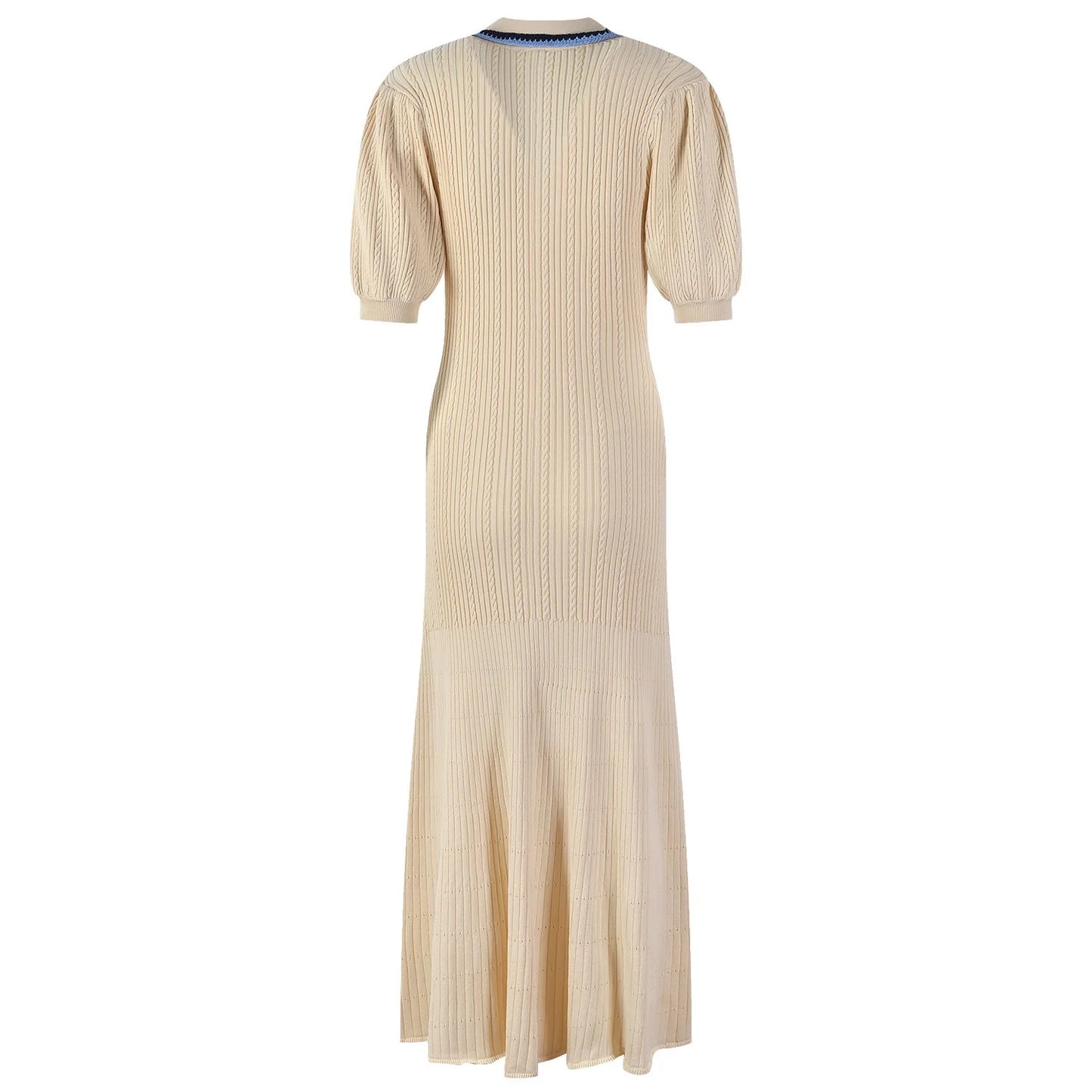 Elegant Long V Neckline Dress